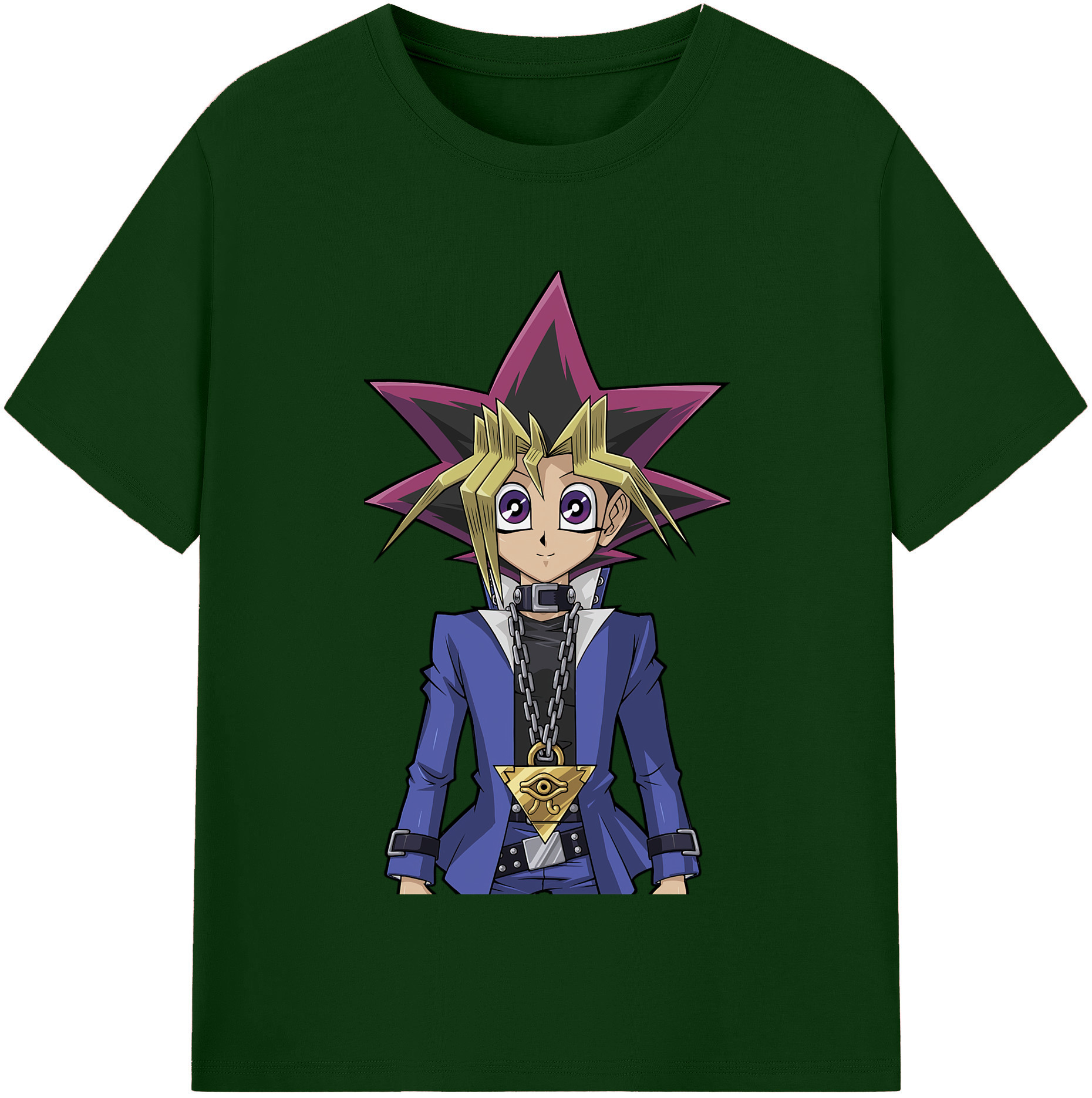 （画像用） 遊☆戯☆王 Yu-Gi-Oh! 綿100％半袖Tシャツ（フロントプリント）